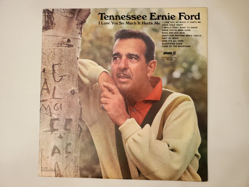 Tennessee Ernie Ford I Love You So Much It Hurts Me vinyl record
